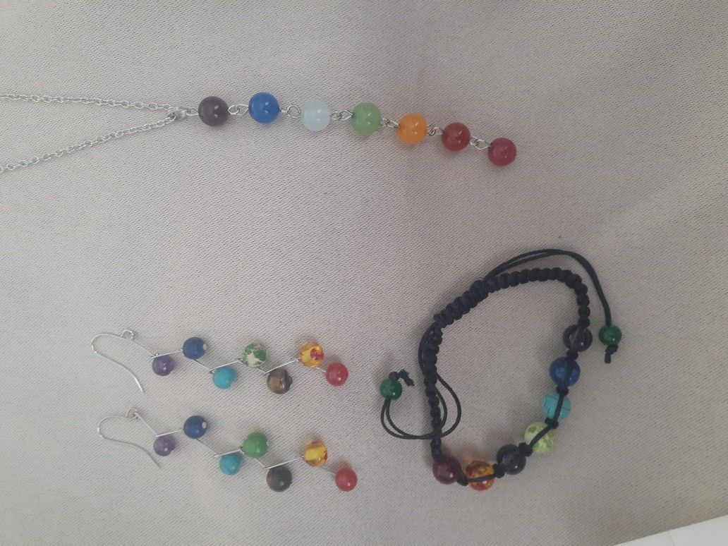 Glorious Set Of Natural Stone Chakra Healing