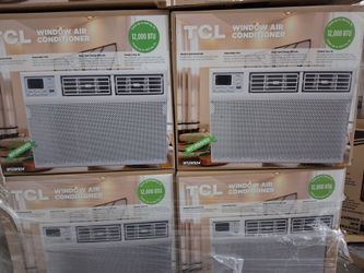 12000btu windows Ac by TCL smart WiFi.  Complete Setnew. .