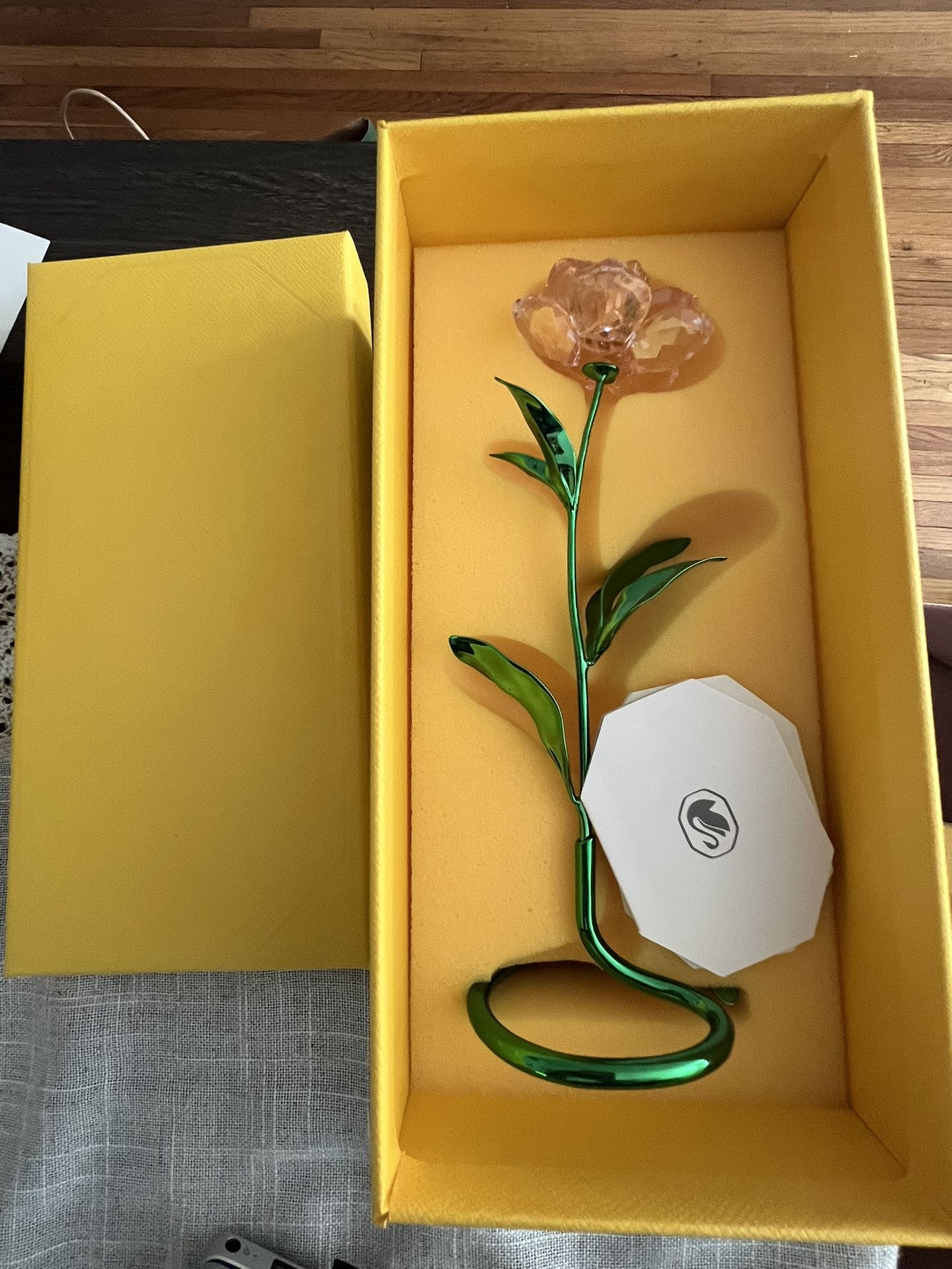 Swarovski Peony Crystal – Elegant Collectible (Moving Sale)