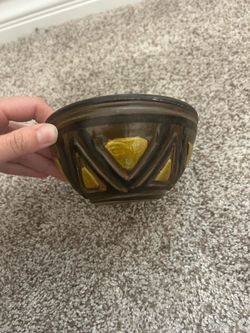 Western Boho Trinket Ceramic  Decorative Bowl
