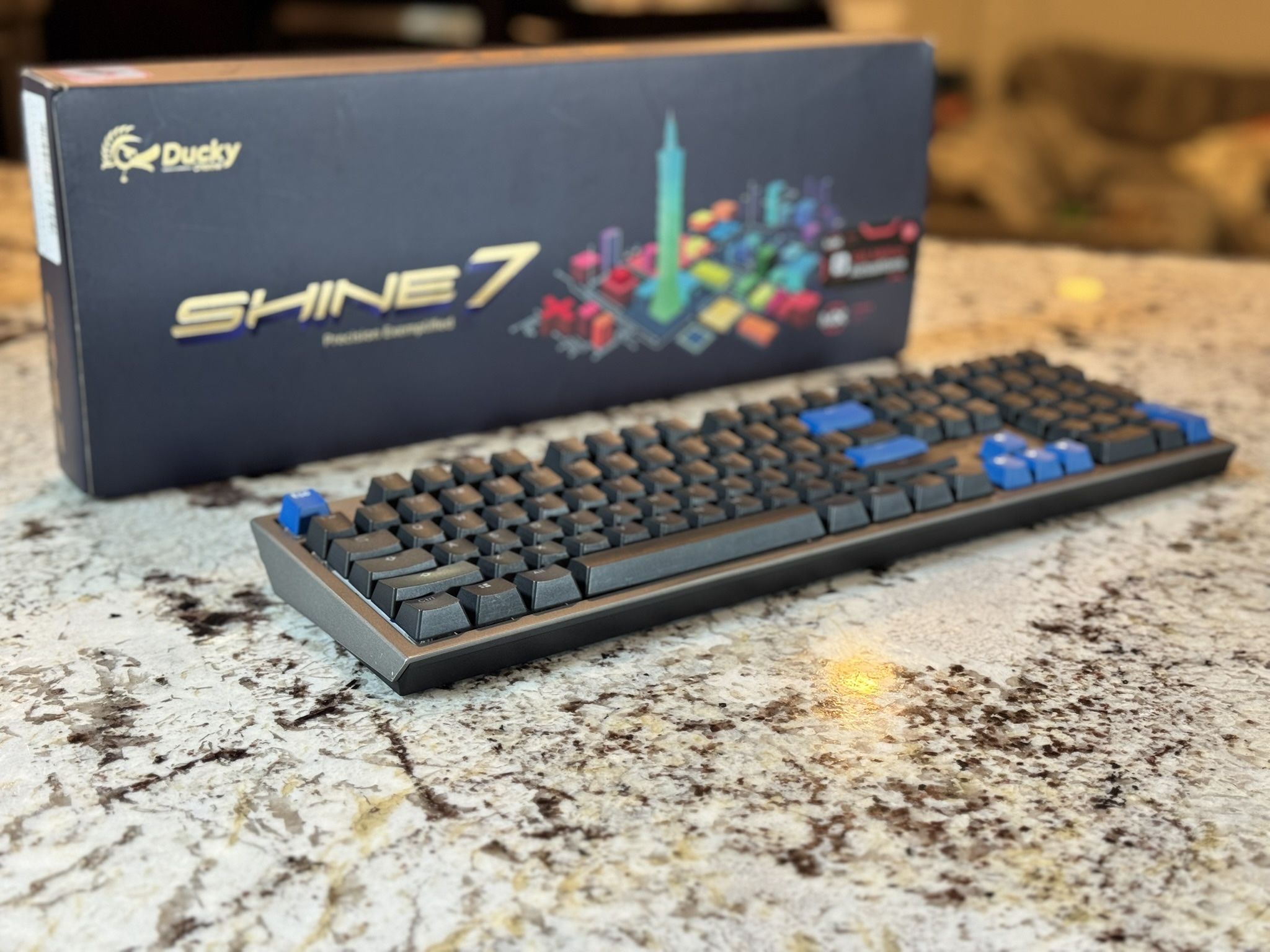 Ducky Shine 7 Mechanical keyboard Silent Red Switches