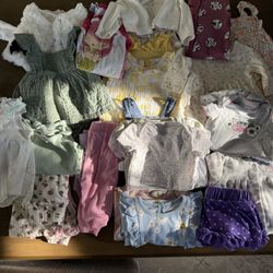 Bundle Of Baby Girl clothes Size 0-3 & 3 Months 