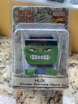 Hulk Wooden Stackable Figure
