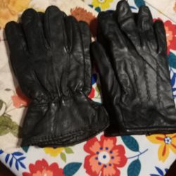 Men's Winter Leather Gloves 