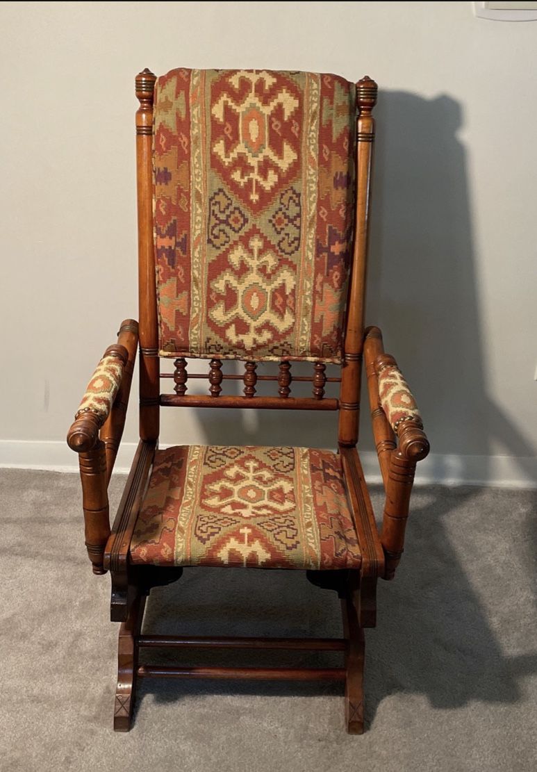 Antique/Vintage Rocking Chair W/Springs. (1800’s)