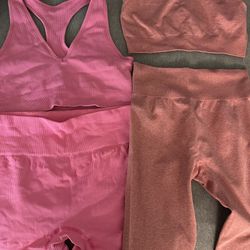 Pink workout bundle size L