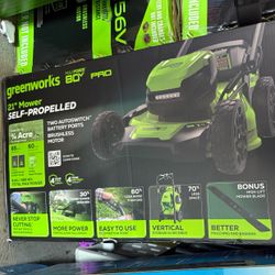 Greenworks 80V Self Propelled Lawn Mower