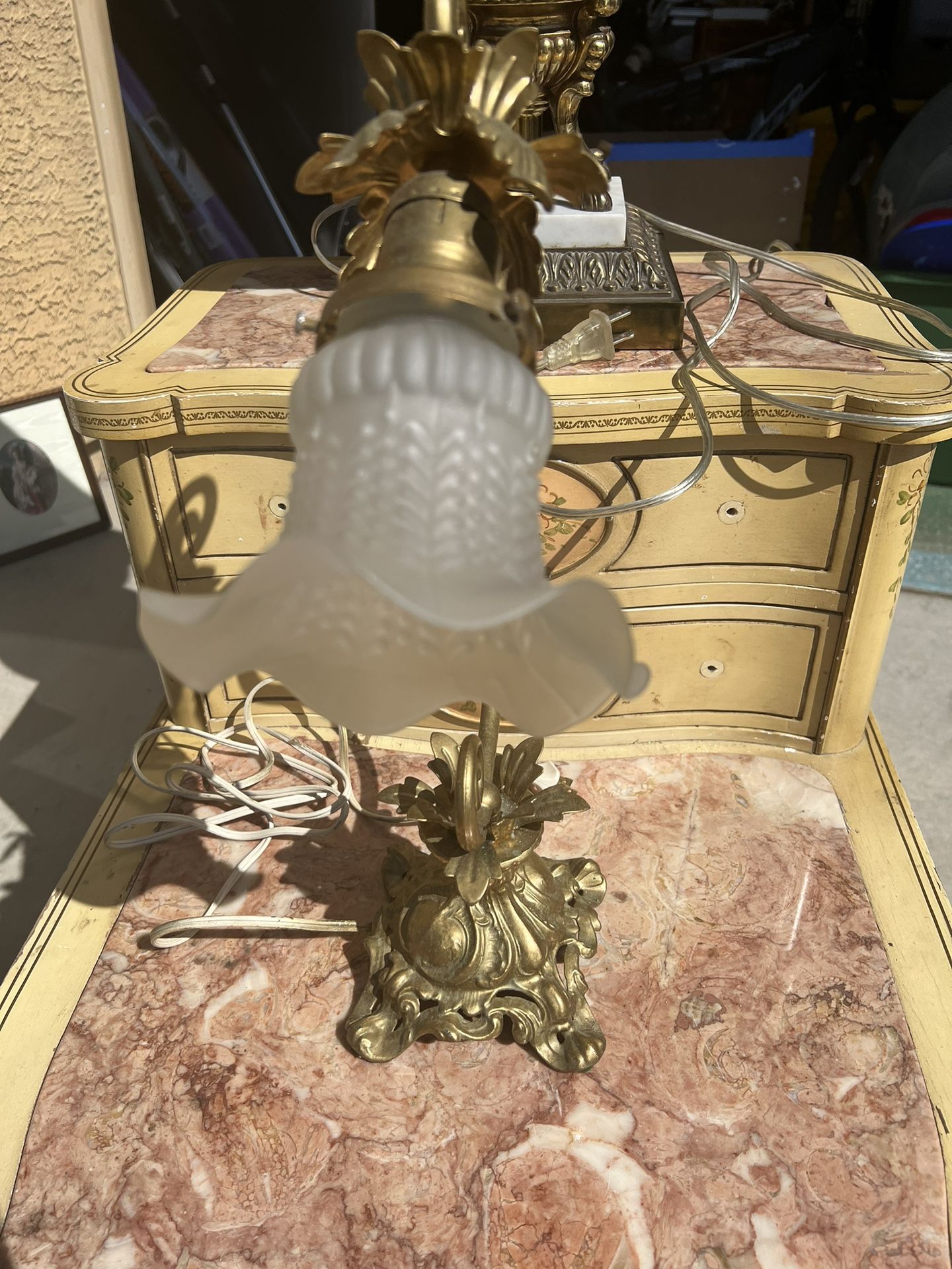 Beautiful Brass Lamp 