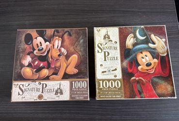 Mickey Mouse Signature Puzzle