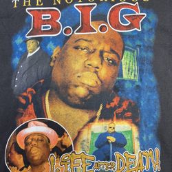 Notorious BIG Mo Money No Problems Modern Boot AOP Shirt - Size Large