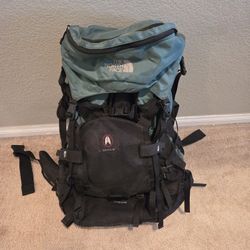North Face Vigor Camping Hiking Backpack