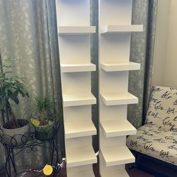 Tall Decorative Shelving