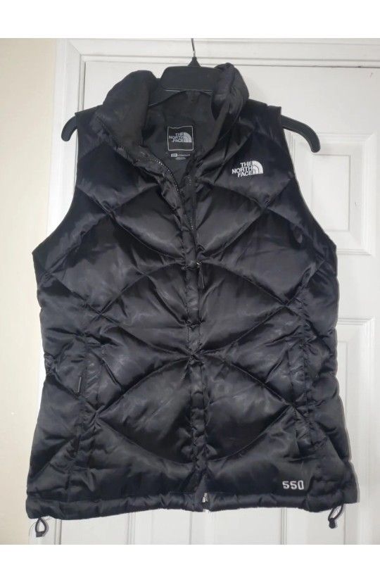 
The North Face 550 Down Aconcagua Puffer Vest Black Jacket M

