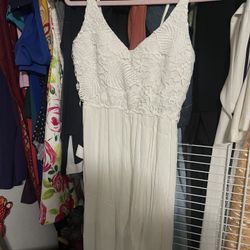 White Beach Dress