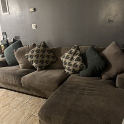 Sectional Sofa Gray