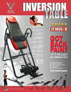 Inversion table