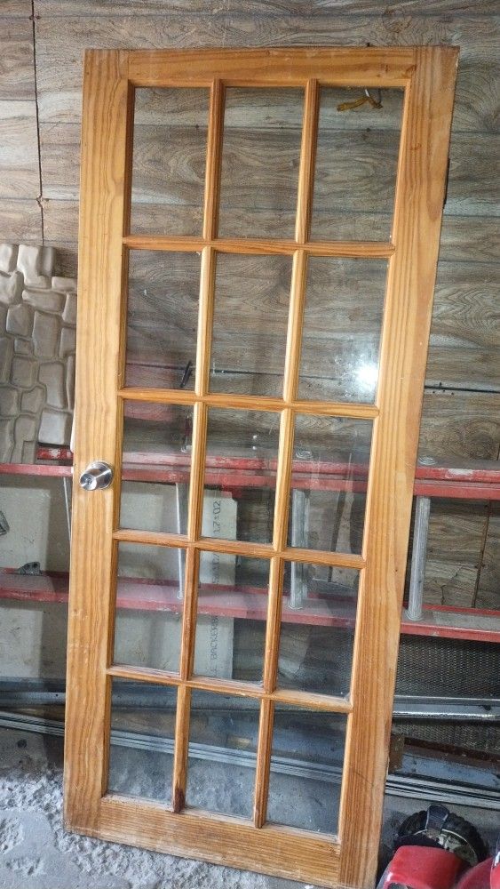 Pine Door 31/ 1/2 X 75 H Used