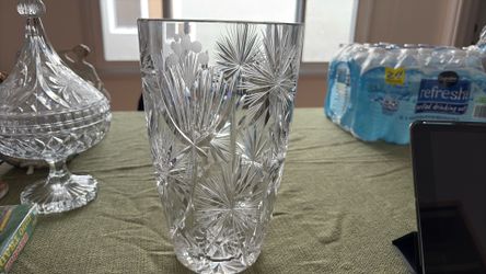 Crystal vase