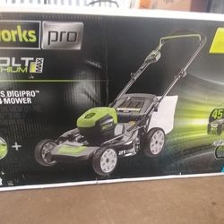 Greenworks Pro 80V 21" Brushless Cordless Lawn Mower,2.0Ah Battery and 30 Minute Rapid Charger Included

