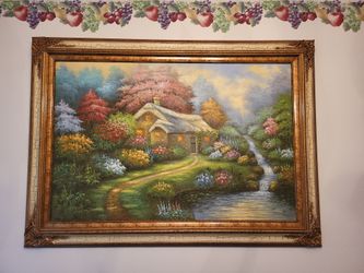Thomas Kinkade Painting