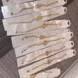 San Judas Plated Gold Bracelet (LOCATED IN MADERA)