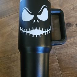Stainless Mug Jack Skeleton 
