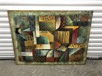 Oil Canvas Abstract Painting