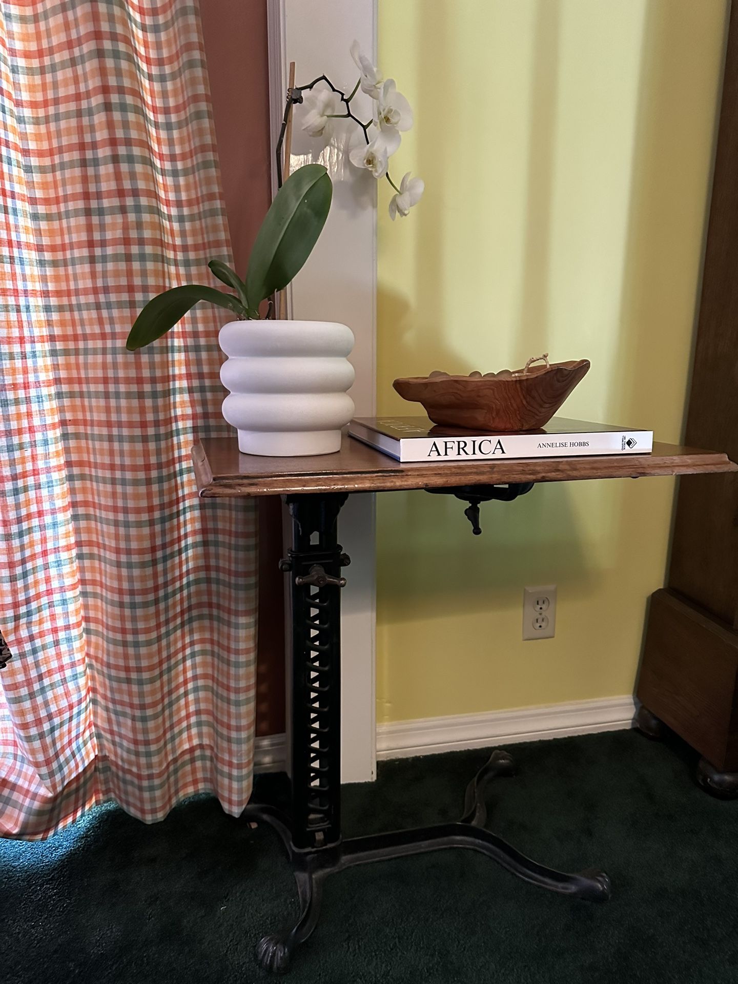 Antique Adjustable Sewing Table / Desk
