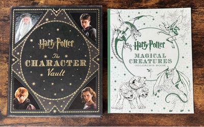 Two Harry Potter Books Character Vault and Coloring Book $7 for Both