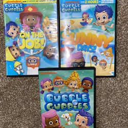 Bubble Guppies DVDs (3) - Group 5
