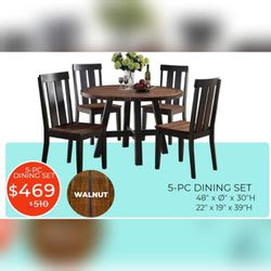 Dinning table sets Spring Promo