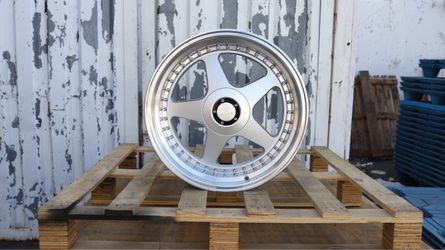 19 INCH STAGGERED SET OZ FUTURA STYLE WHEELS RIMS 19X8.5 +35 / 19X9.5 +35 (5X108 / 5X114.3) CB: 73.1