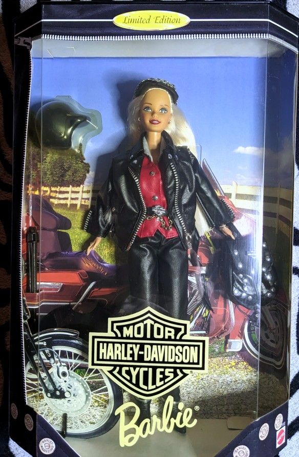 Harley-Davidson Barbie ~ Limited Edition ~ First Edition Unopened Box  RARE FIND