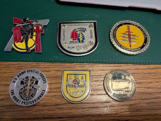 Military challenge coins