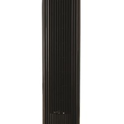 Utilitech 36-in 3-Speed Indoor Black Oscillating Tower Fan