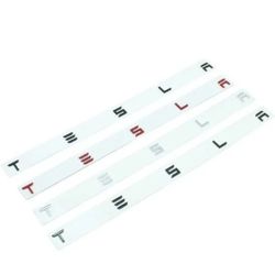 Tesla Model 3 2017-2023 Trunk Lid Lettering For Model 3, Y, S, X
