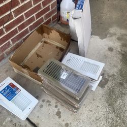 10 X 4 Ceiling Wall/Register & 12 X 12 Return Air Filter Grille