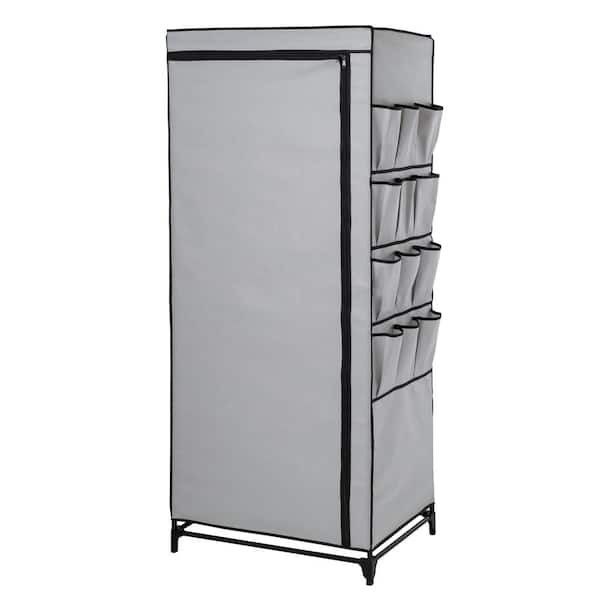 NEW Honey-Can-Do Portable Closet with Cover and Side Pockets