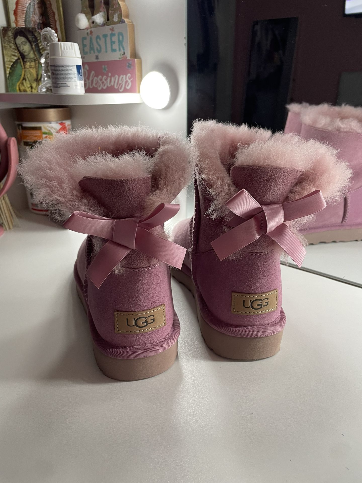 Women Uggs Mini Bailey Bow