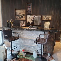 Whiskey Barrel Bars And More