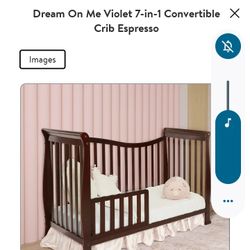 Dream On Me 7 en 1 Convertible Crib/Expresso