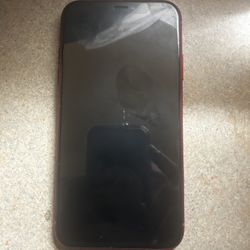 Red iPhone XR 