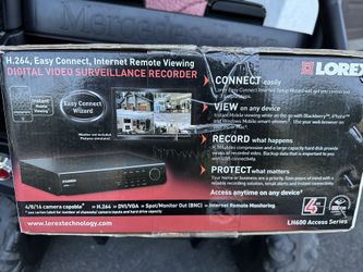 DVR  And 4 Cameras 