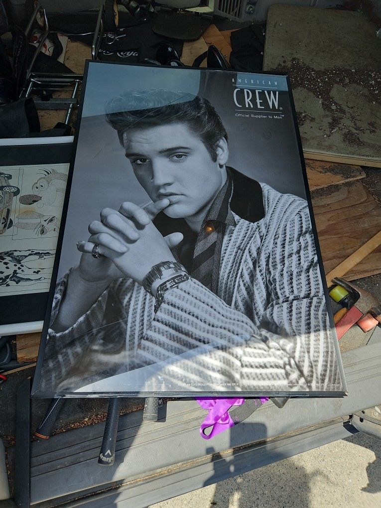Elvis Presley American Crew Poster