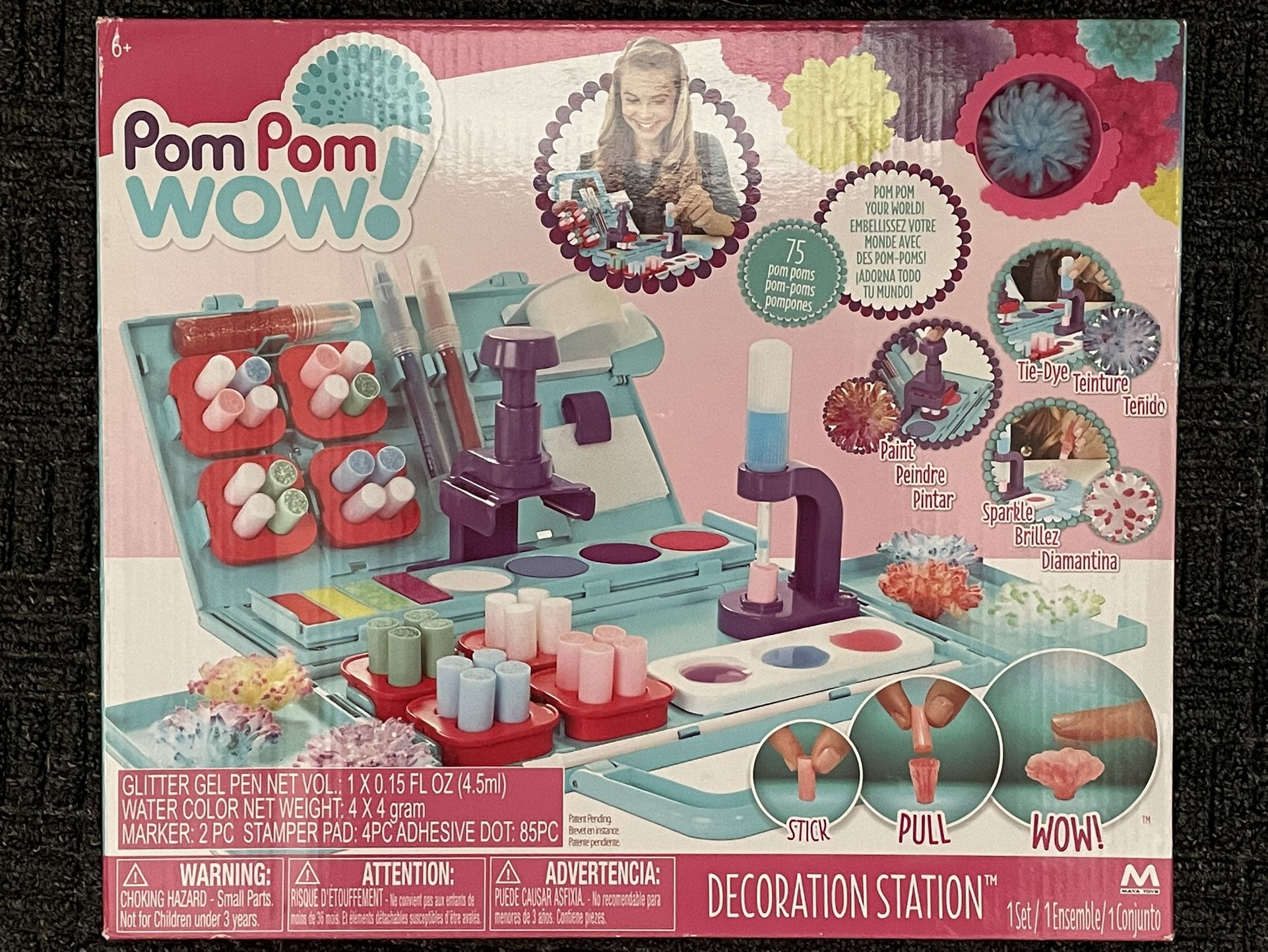 POM POM WOW DECORATION STATION
