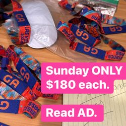 Las Vegas, Edc Ticket Sunday Ga Passes Wristbands