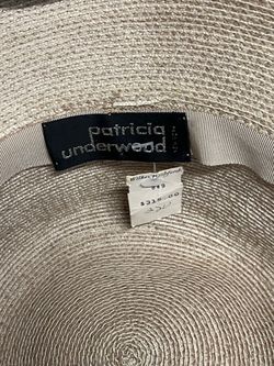 Patricia Underwood Woven Straw Hat