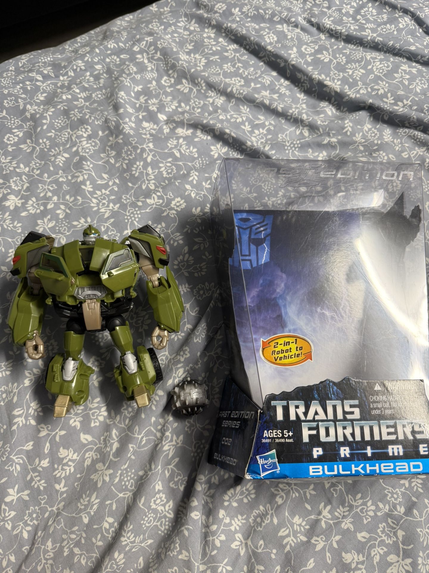 Transformers Prime First Edition Bulkhead
