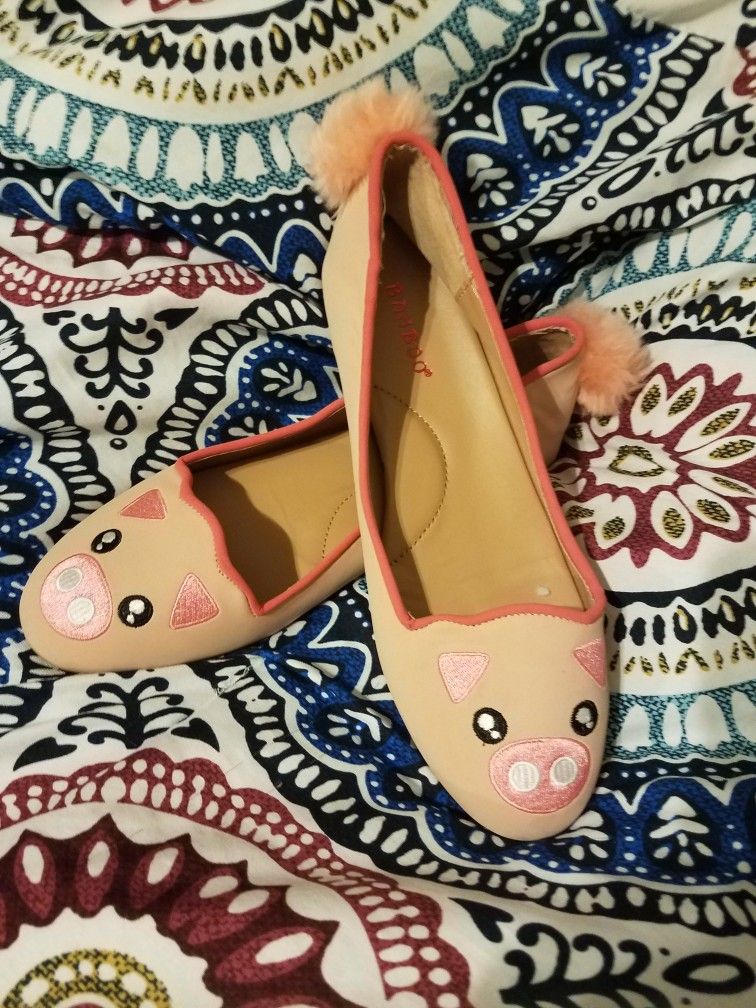 Piggy Slip Ons