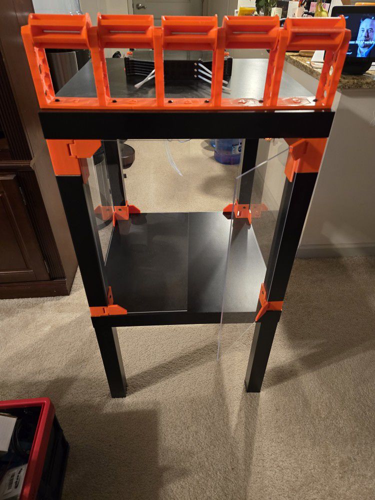 3D Printer Enclosure IKEA Lack Tables